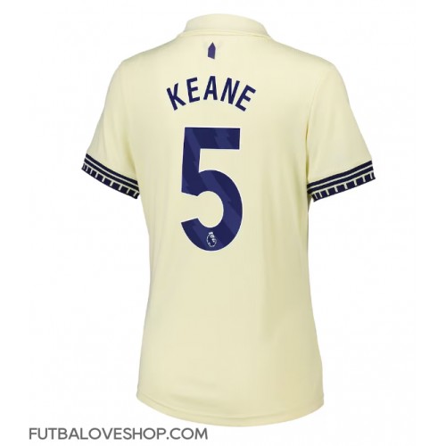 Dres Everton Michael Keane #5 Preč pre Ženy 2025-26 Krátky Rukáv